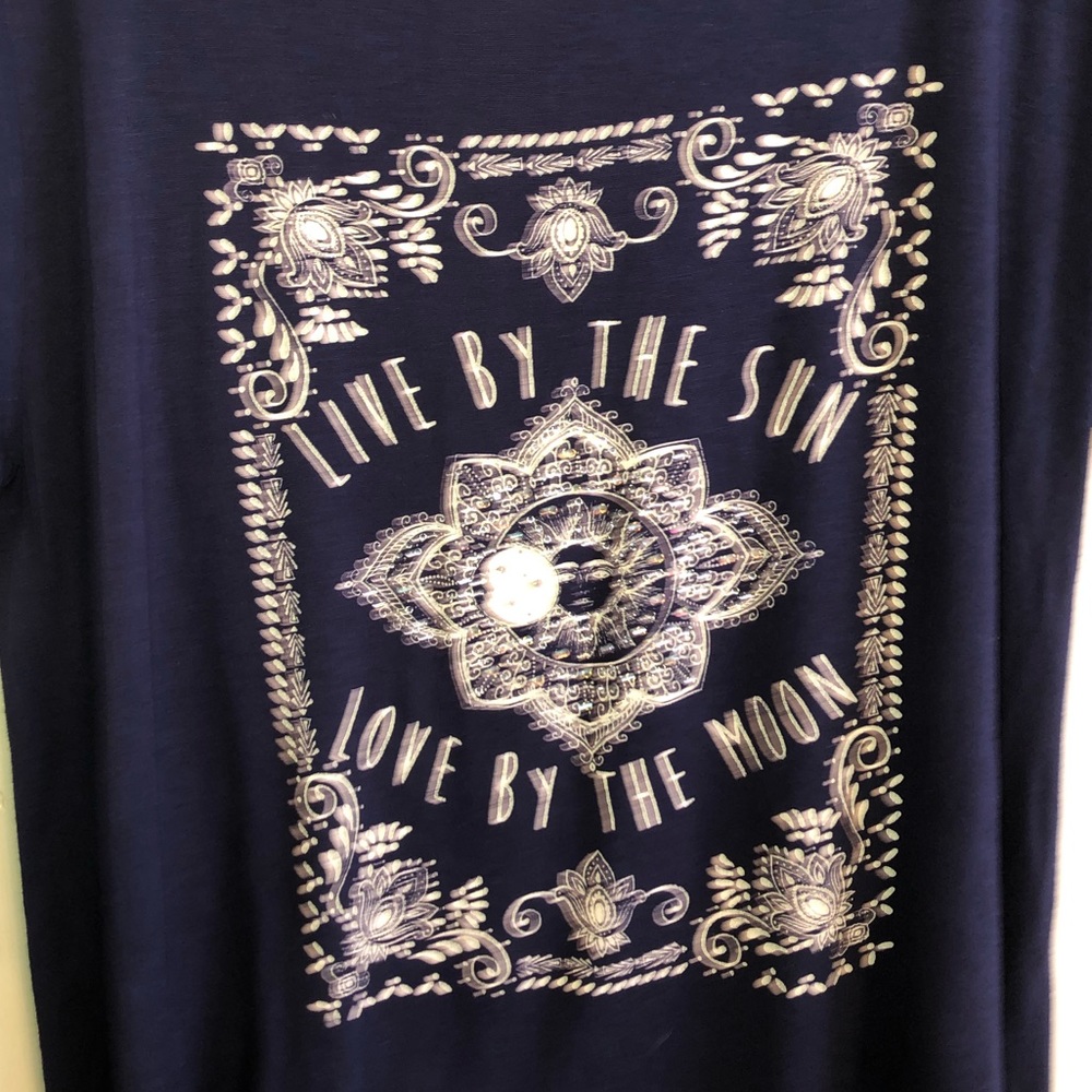 “Live by the sun love by the moon” shirt